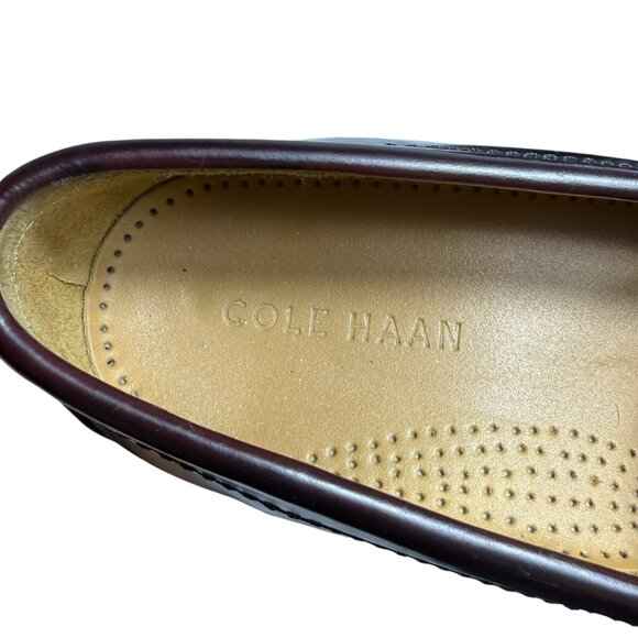 Cole Haan Men’s Leather Slip-On Penny Loafers — Size 8 - Picture 7 of 12